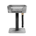 Grey Cat Scratching Tree Scratcher Post Pole Furniture Gym House V278-92392-GREY-FITZROY-POST