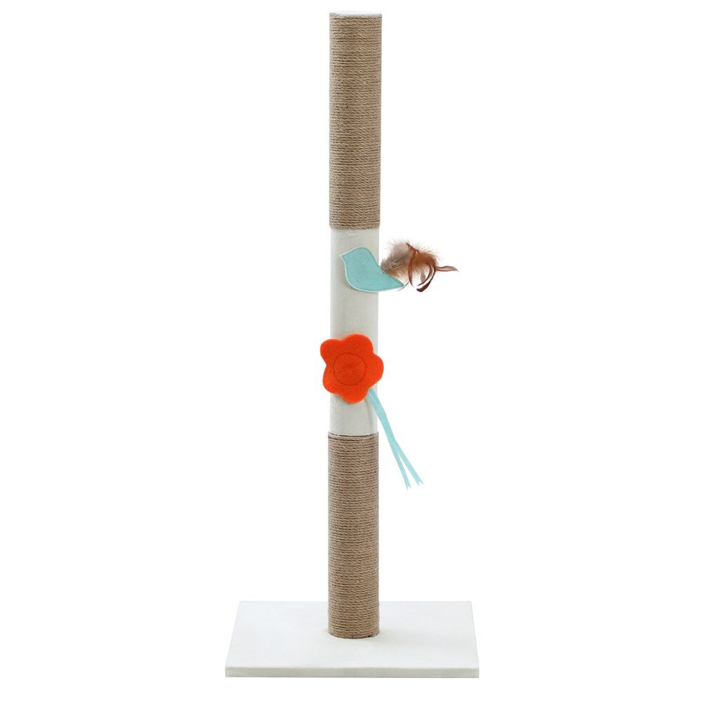89 cm Cat Kitten Single Scratching Post with Toy V278-92477-HEIDELBERG-CAT-POST