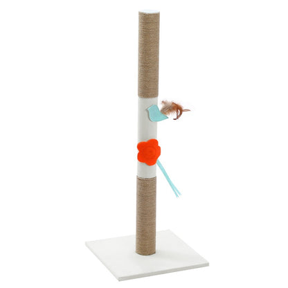89 cm Cat Kitten Single Scratching Post with Toy V278-92477-HEIDELBERG-CAT-POST