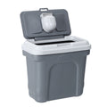 30L Pet Dogs Puppy Food Storage Storer Container w/ Scoop Grey V278-96147-PET-FOOD-STORER-S