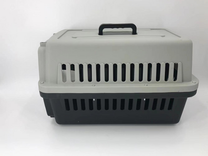 YES4PETS Medium Dog Cat Crate Pet Carrier Airline Cage With Bowl & Tray-Black V278-AA2-BLACK