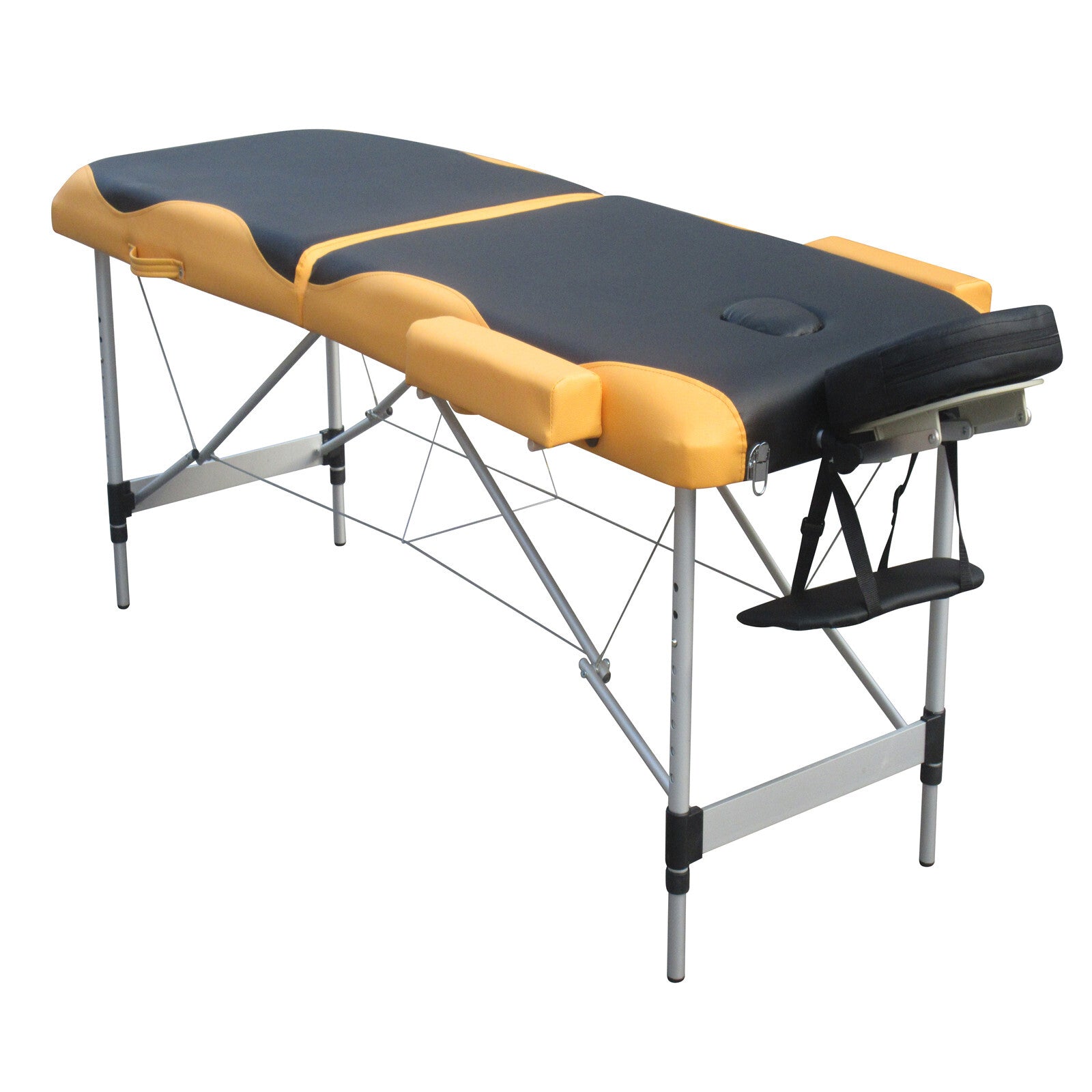 YES4HOMES 2 Fold Portable Aluminium Massage Table Massage Bed Beauty Therapy V278-ALUM-FOLD2-670-BO
