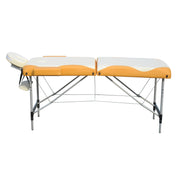 YES4HOMES 2 Fold Portable Aluminium Massage Table Massage Bed Beauty Therapy V278-ALUM-FOLD2-670-CO