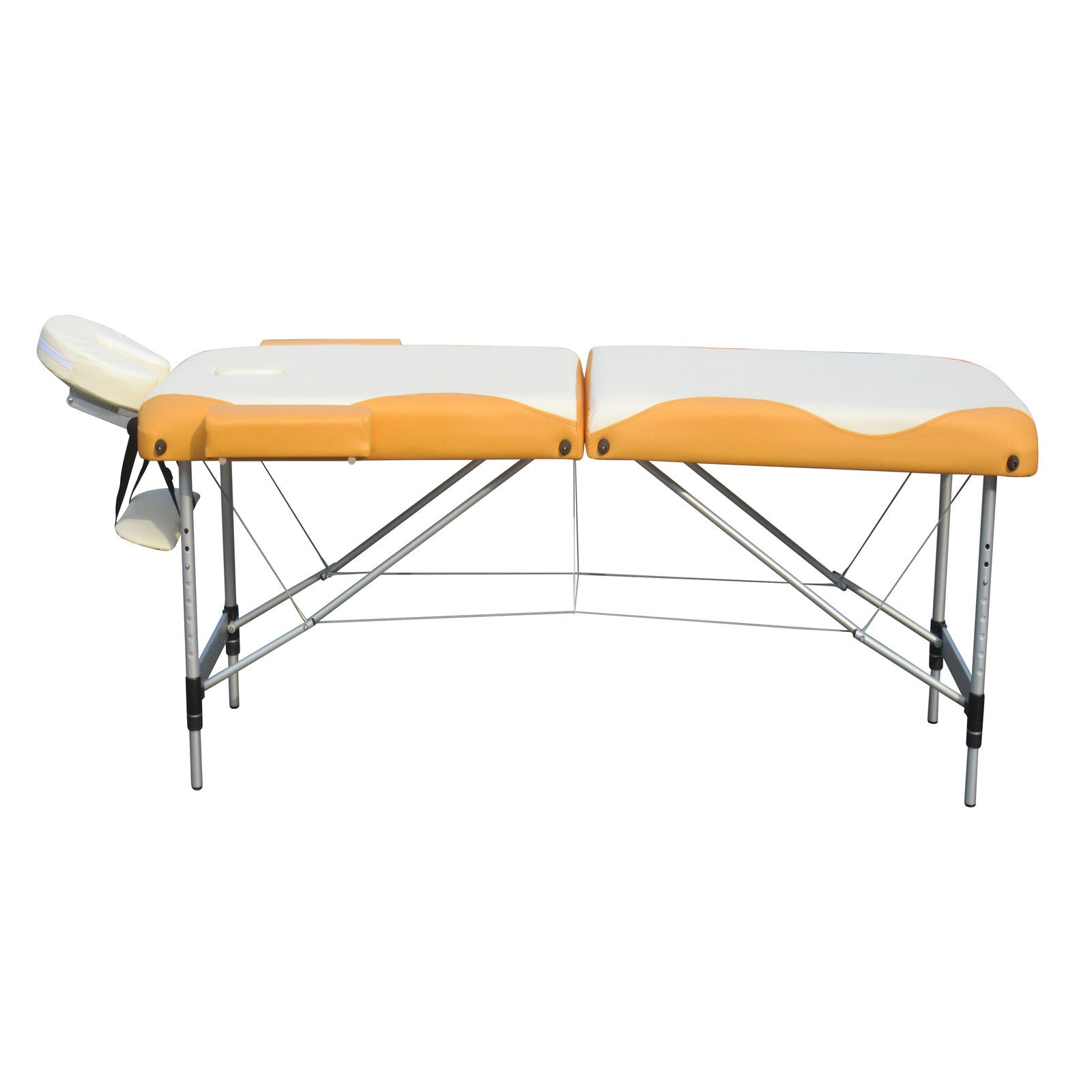 YES4HOMES 2 Fold Portable Aluminium Massage Table Massage Bed Beauty Therapy V278-ALUM-FOLD2-670-CO