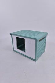 YES4PETS Small Plastic Pet Dog Puppy Cat House Kennel Green V278-AT2004-GREEN-PET-HOUSE