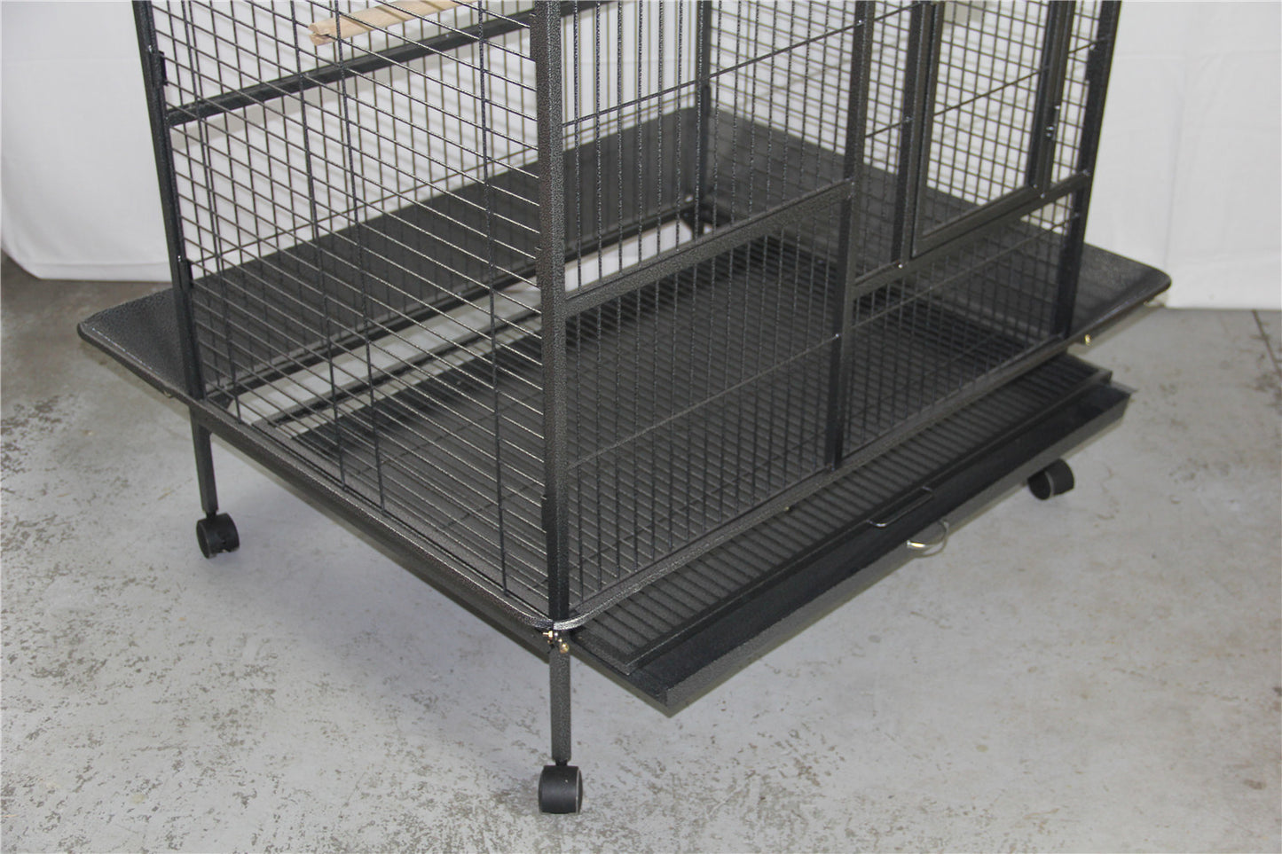 YES4PETS 160cm XL Bird Cage Pet Parrot Aviary Perch Castor Wheels V278-B015