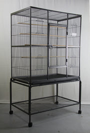 YES4PETS 140 cm Large Bird Cage Parrot Budgie Aviary With Stand V278-B029