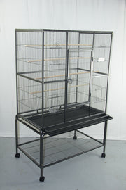 YES4PETS 140 cm Large Bird Cage Parrot Budgie Aviary With Stand V278-B029
