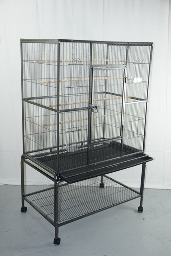 YES4PETS 140 cm Large Bird Cage Parrot Budgie Aviary With Stand V278-B029