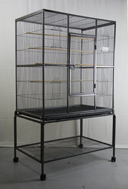 YES4PETS 140 cm Large Bird Cage Parrot Budgie Aviary With Stand V278-B029