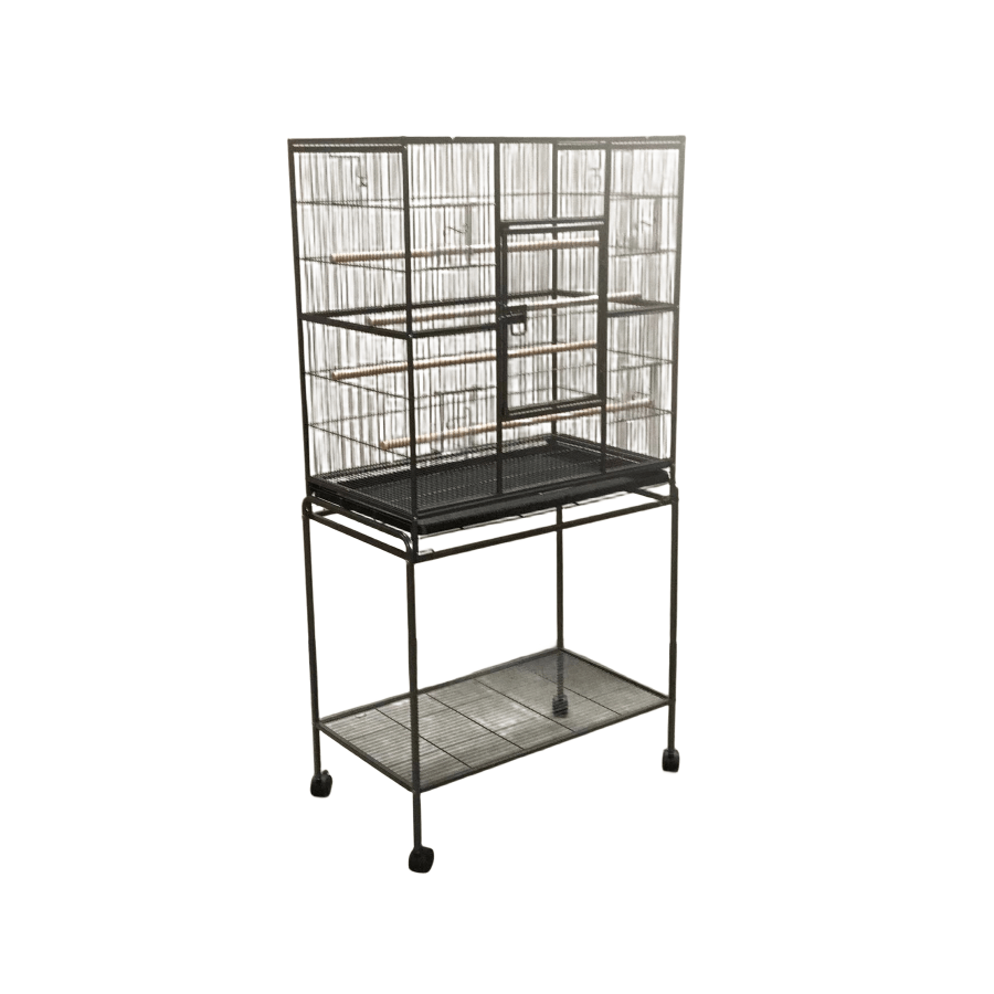 YES4PETS 161 cm Bird Cage Parrot Aviary Pet Stand-alone Budgie Perch Castor Wheels V278-B030