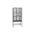 YES4PETS 174 cm Bird Cage Small Bird Parrot Budgie Aviary With Stand V278-B033