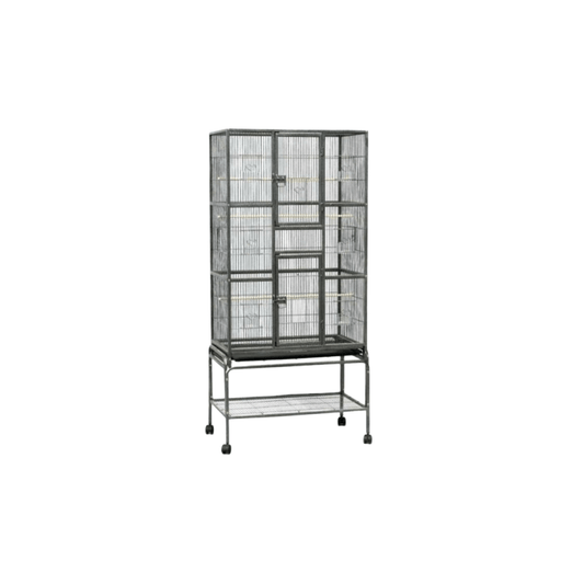 YES4PETS 174 cm Bird Cage Small Bird Parrot Budgie Aviary With Stand V278-B033