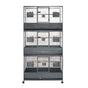 YES4PETS 187cm XL Triple Stackers Breeding Bird Parrot Cage Cockatoos Aviary V278-B073