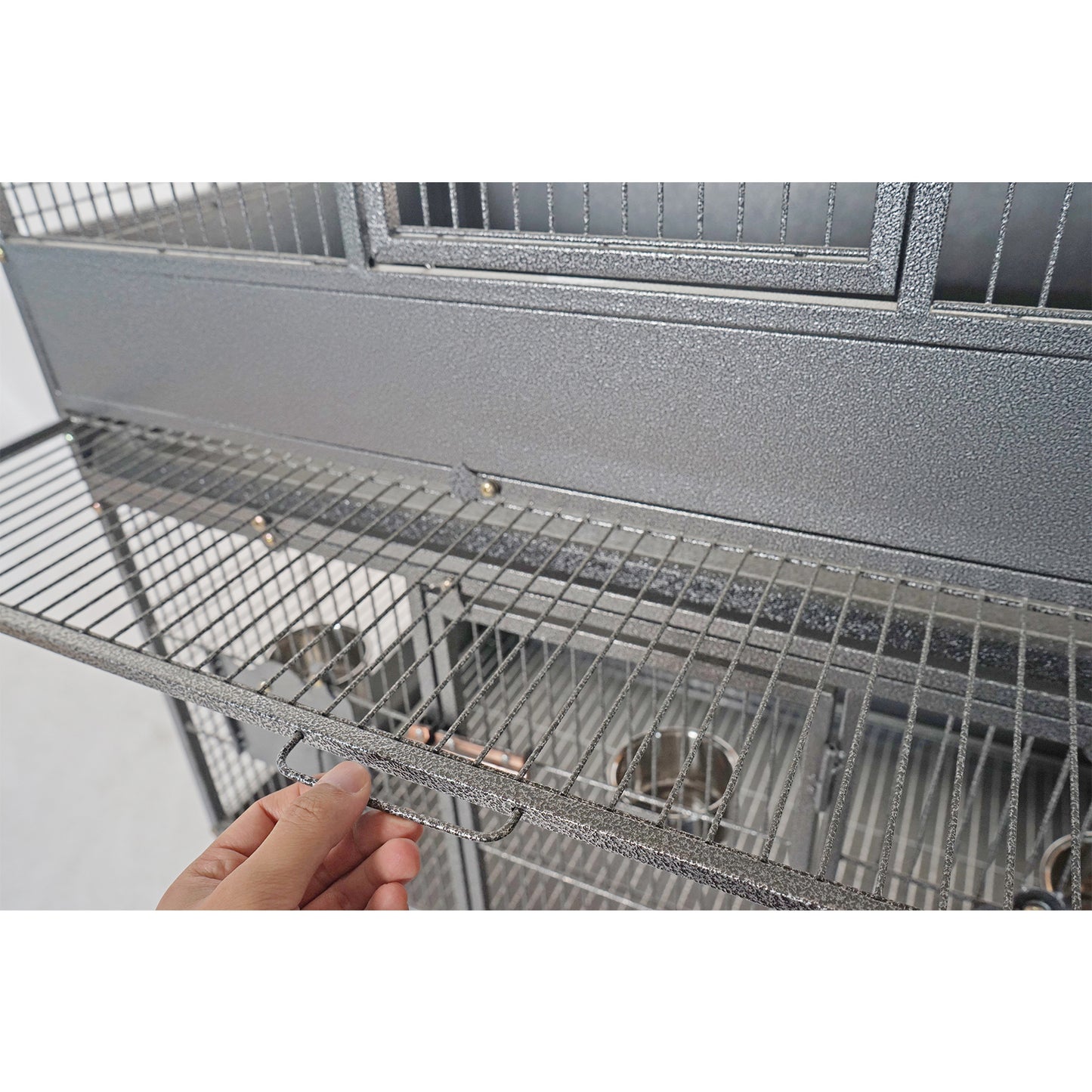 YES4PETS 187cm XL Triple Stackers Breeding Bird Parrot Cage Cockatoos Aviary V278-B073