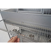 YES4PETS 187cm XL Triple Stackers Breeding Bird Parrot Cage Cockatoos Aviary V278-B073
