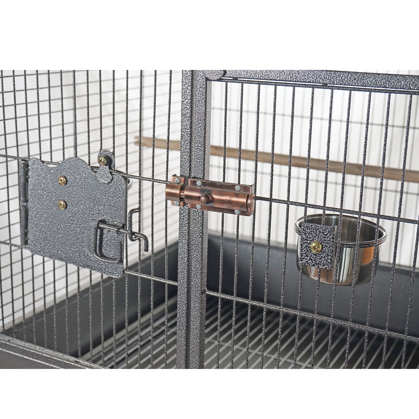 YES4PETS 187cm XL Triple Stackers Breeding Bird Parrot Cage Cockatoos Aviary V278-B073