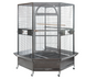 YES4PETS 185cm XXL Corner Bird Cage Pet Parrot Aviary Perch Castor Wheel V278-B074-XXL-185CM