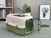 YES4PETS Small Dog Cat Rabbit Crate Pet Kitten Carrier Parrot Cage Green V278-BH-1-S-SKYLIGHT-GREEN