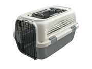YES4PETS Small Dog Cat Rabbit Crate Pet Kitten Carrier Parrot Cage Grey V278-BH-1-S-SKYLIGHT-GREY