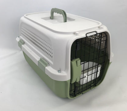 YES4PETS Small Dog Cat Rabbit Crate Pet Kitten Carrier Parrot Cage Green V278-BH-3-S-GREEN