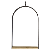 YES4PETS Bird Cage Jumbo Swing Metal Arch Frame Wood Perch Canary Pet Parrot Hanging Toy V278-BIRD-SWING-SETS