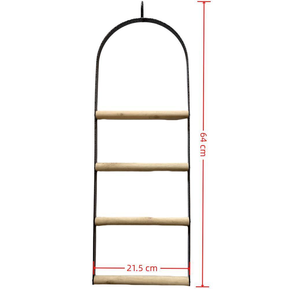 YES4PETS Bird Cage Jumbo Swing Metal Arch Frame Wood Perch Canary Pet Parrot Hanging Toy V278-BIRD-SWING-SETS