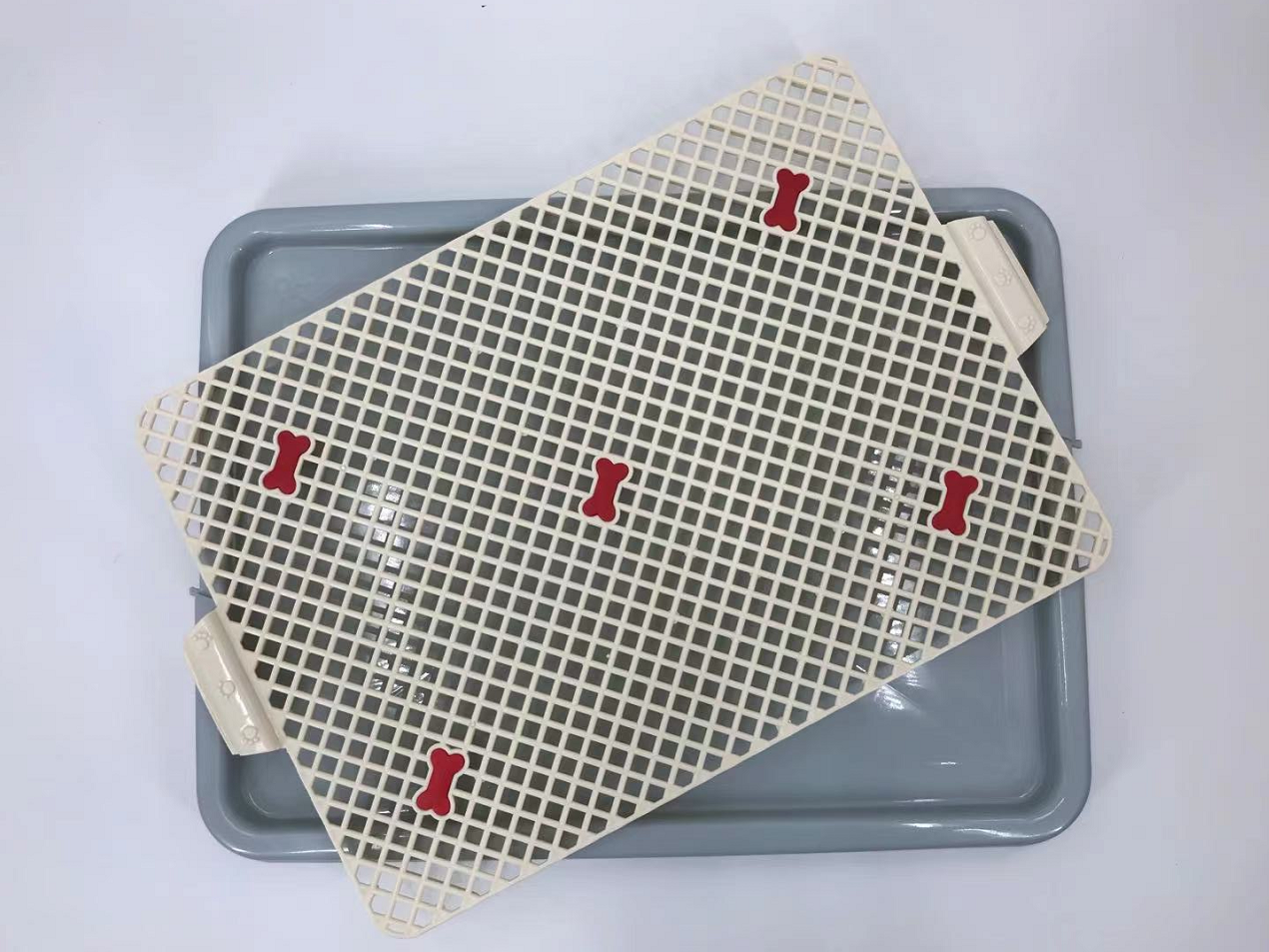 YES4PETS Small Portable Dog Potty Training Tray Mat Pet Puppy Toilet Trays Loo Pad Blue V278-BP130-1-POTTY-S-BLUE