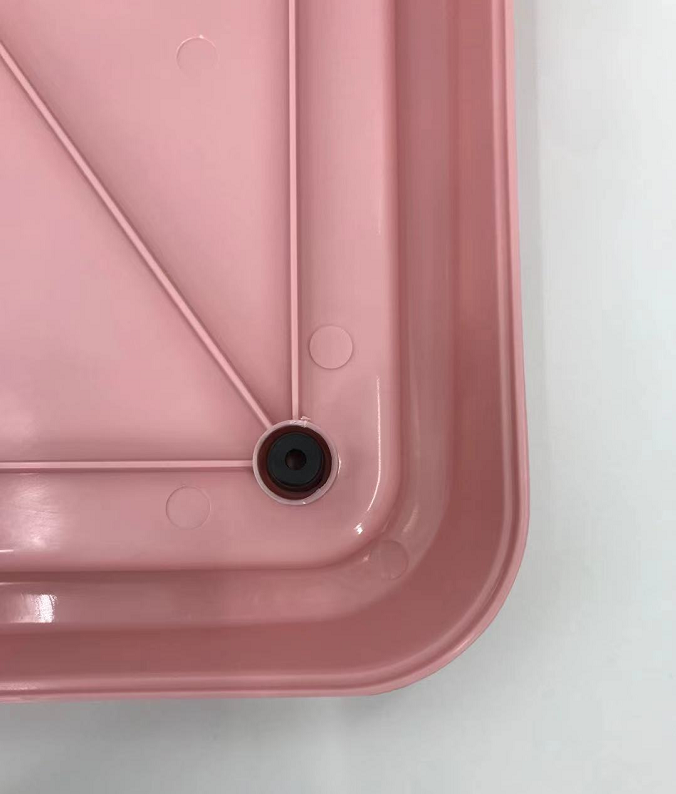 YES4PETS Small Portable Dog Potty Training Tray Mat Pet Puppy Toilet Trays Loo Pad Pink V278-BP130-1-POTTY-S-PINK