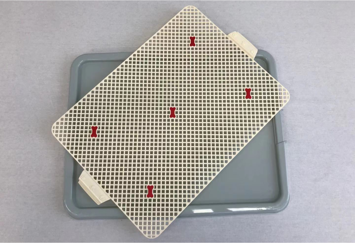 YES4PETS Large Portable Dog Potty Training Tray Pet Puppy Toilet Trays Loo Pad Mat Blue V278-BP131-1-POTTY-L-BLUE