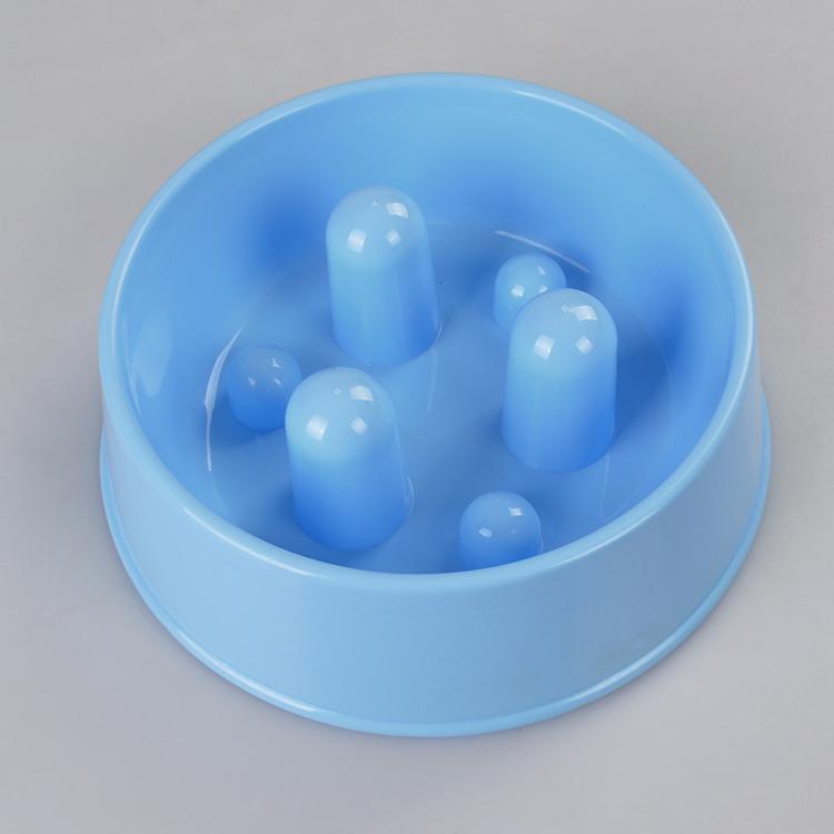 YES4PETS XL Pet Anti Gulp Feeder Bowl Dog Cat Puppy slow food Interactive Dish Blue V278-BP141-ANTI-GULP-BLUE