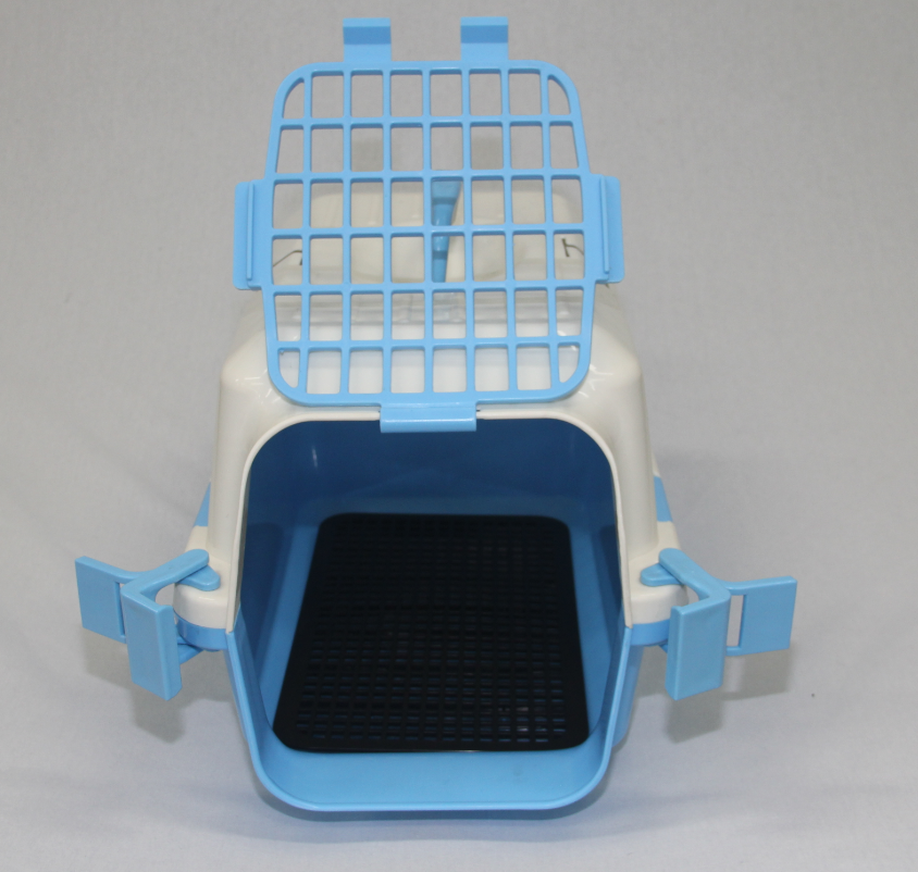 YES4PETS Small Dog Cat Crate Pet Carrier Rabbit Guinea Pig Cage With Tray-Blue V278-BP148-CARRIER-S-BLUE