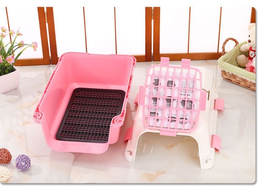 YES4PETS Small Dog Cat Crate Pet Carrier Rabbit Guinea Pig Cage With Tray-Pink V278-BP148-CARRIER-S-PINK