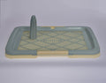 YES4PETS Large Portable Dog Potty Training Tray Pet Puppy Toilet Trays Loo Pad Mat Blue V278-BP160-L-POTTY-POLE-BLUE