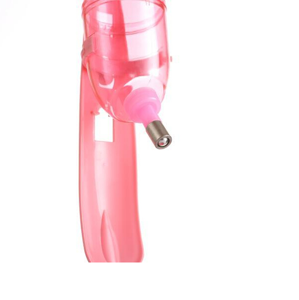 YES4PETS Dog Cat Guinea Pig Water Food Feeder Rabbit Bowl Dispenser Bottle-Pink V278-BP186-PET-FEEDER-PINK