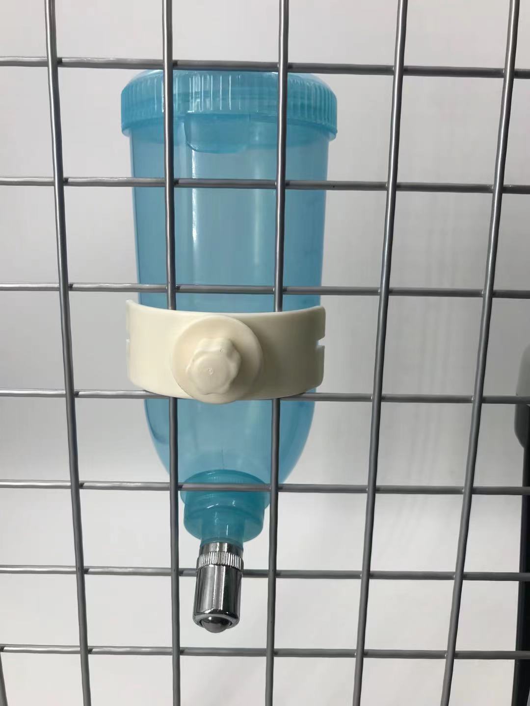 YES4PETS 500ml Dog Cat Hamster Rabbit Water Bottle Hanging Drinking Dispenser Feeder Blue V278-BP189-PET-BOTTLE-BLUE