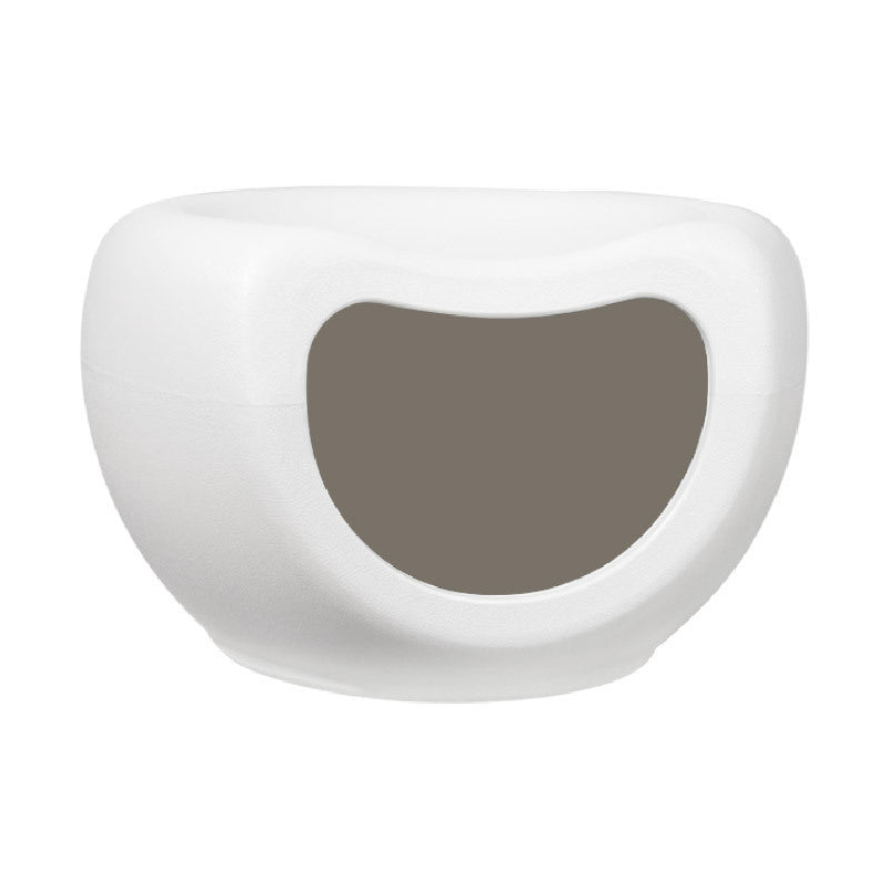 YES4PETS Cat Kitten Bed Cave Small Dog House Kennel Plastic Pet Pod Bedding Igloo White V278-BP200-CAT-NEST-WHITE