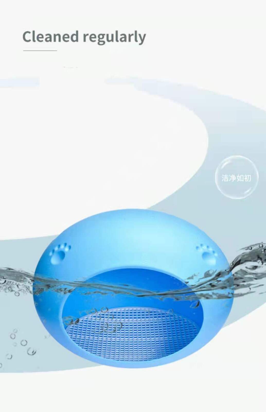 YES4PETS Medium Cave Cat Kitten Box Igloo Cat Bed House Dog Puppy House-Blue V278-BP228-CAT-NEST-BLUE