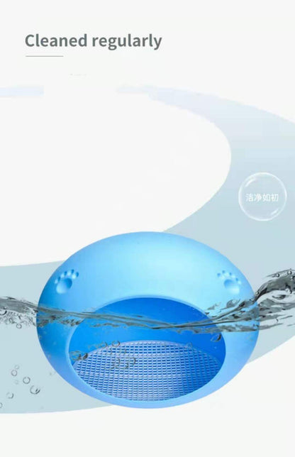 YES4PETS Medium Cave Cat Kitten Box Igloo Cat Bed House Dog Puppy House-Blue V278-BP228-CAT-NEST-BLUE
