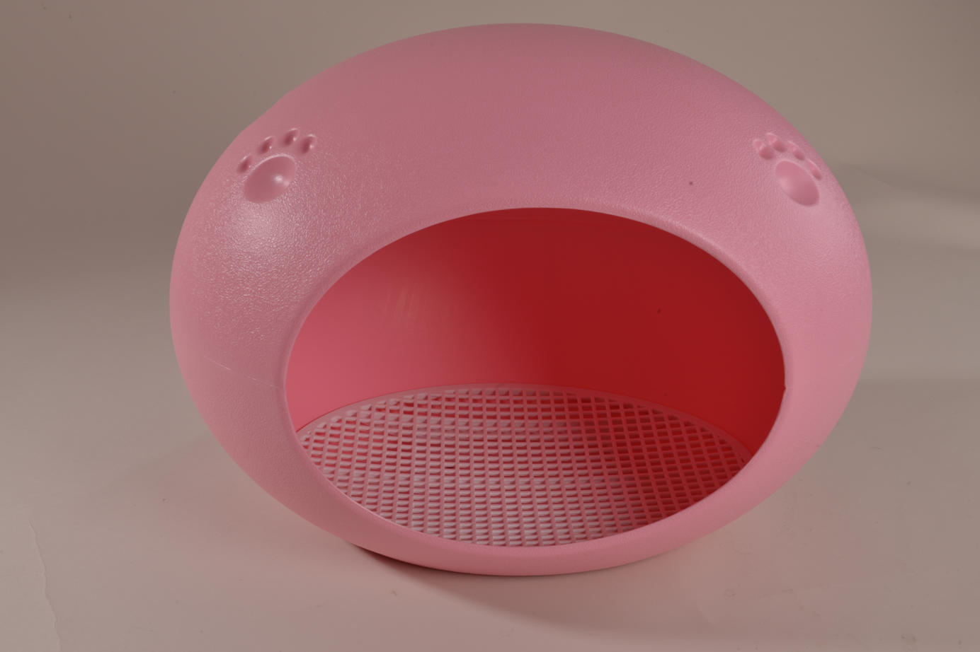 YES4PETS Medium Cave Cat Kitten Box Igloo Cat Bed House Dog Puppy House Pink V278-BP228-CAT-NEST-PINK