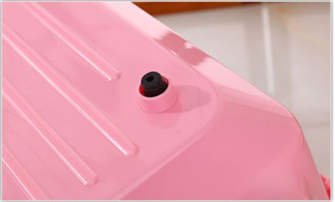 YES4PETS Small Portable Travel Dog Cat Crate Pet Carrier Cage Comfort With Mat-Pink V278-BP238-CARRIER-S-PINK
