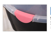 YES4PETS Medium Portable Travel Dog Cat Crate Pet Carrier Cage Comfort With Mat-Pink V278-BP239-CARRIER-M-PINK