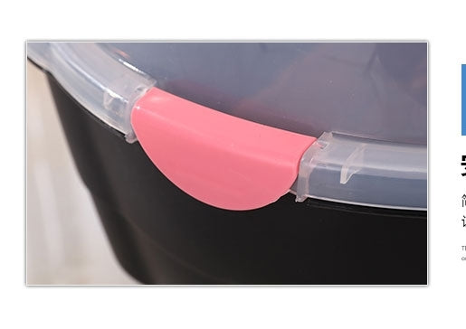 YES4PETS Medium Portable Travel Dog Cat Crate Pet Carrier Cage Comfort With Mat-Pink V278-BP239-CARRIER-M-PINK