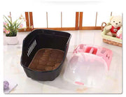 YES4PETS Medium Portable Travel Dog Cat Crate Pet Carrier Cage Comfort With Mat-Pink V278-BP239-CARRIER-M-PINK