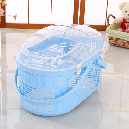 YES4PETS Small Dog Cat Crate Pet Rabbit Guinea Pig Ferret Carrier Cage With Mat-Blue V278-BP258-BLUE