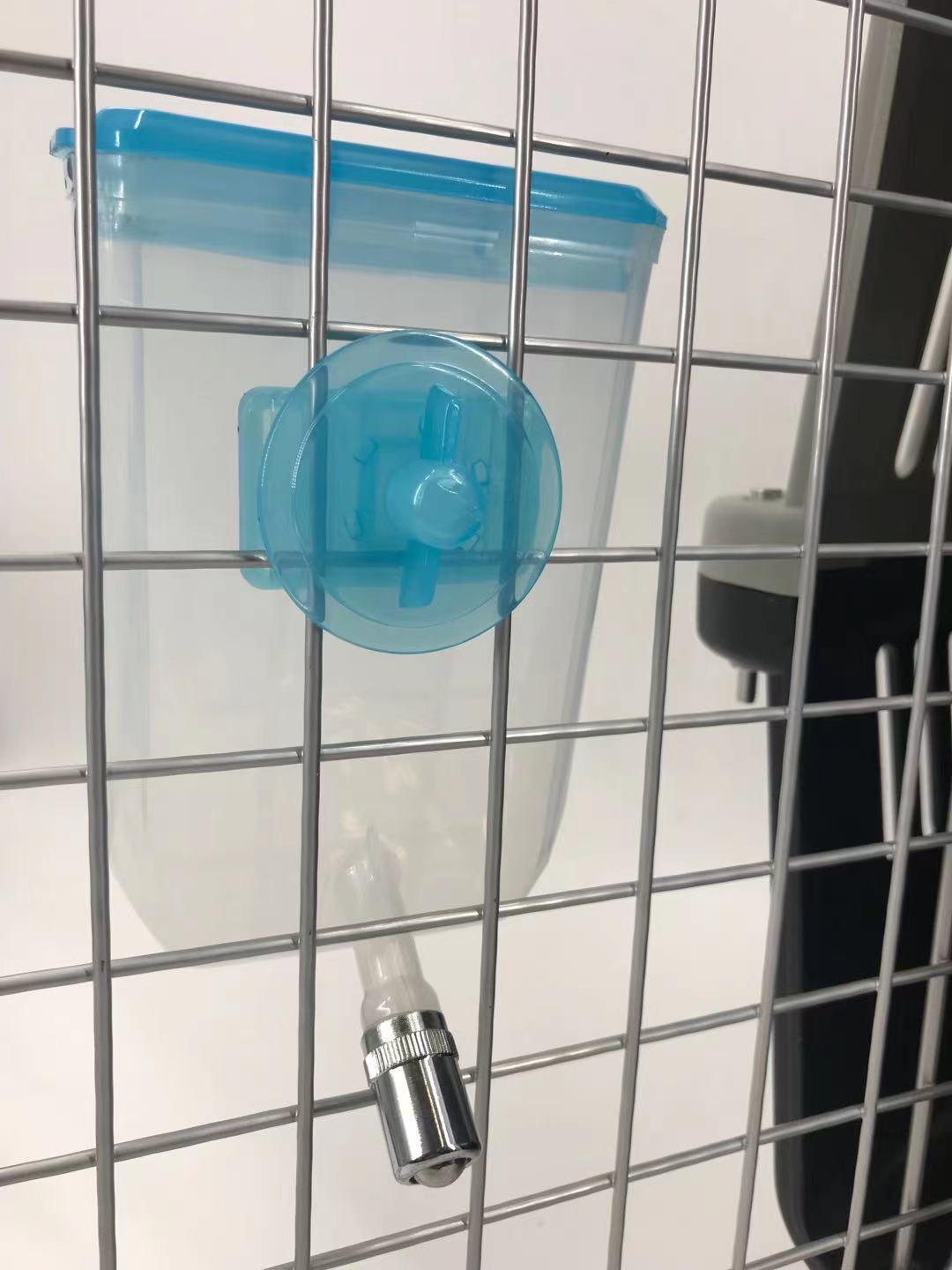 YES4PETS Pet Hanging Water Bottle No Drip Water Dispenser Rabbit Dog Cat Drinking Bottle-Blue V278-BP289-PET-BOTTLE-BLUE