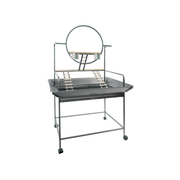 YES4PETS Large Bird Cage Parrot Playpen Gym Toy Stand With Ladder On Wheels V278-BS301