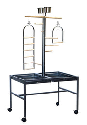 YES4PETS Large Bird Parrot Playpen Gym Toy Stand On Wheels V278-BS303