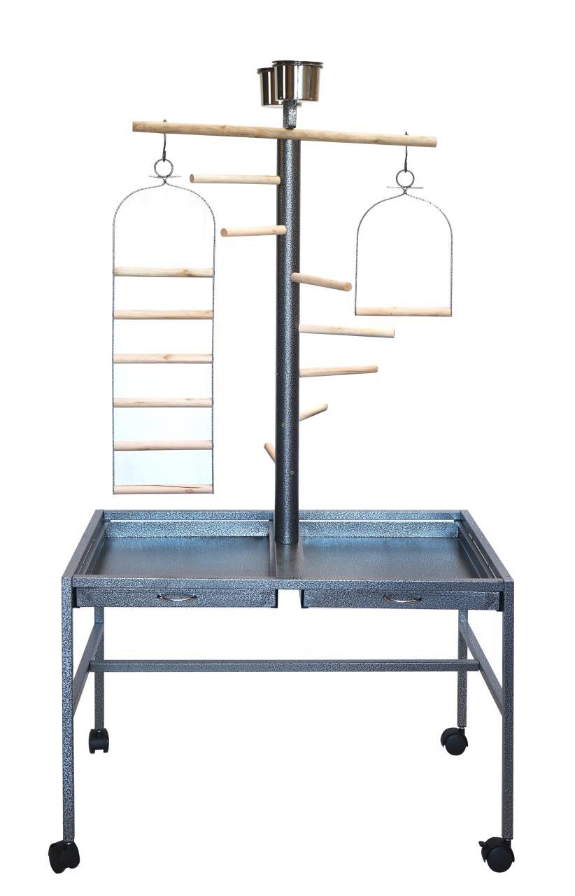 YES4PETS Large Bird Parrot Playpen Gym Toy Stand On Wheels V278-BS303