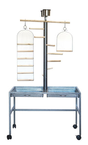 YES4PETS Large Bird Parrot Playpen Gym Toy Stand On Wheels V278-BS303